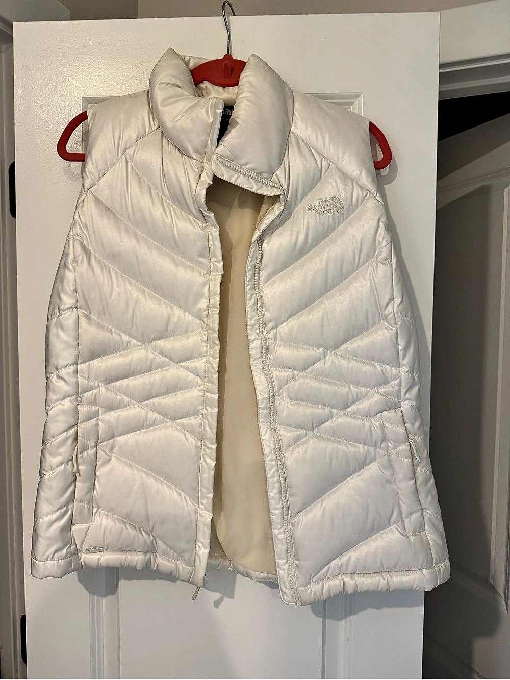 The North Face Aconcagua Vest Women's Quilted Puffer White Large
